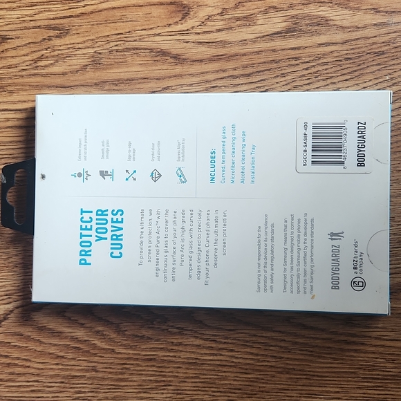 NIB BodyGuardz screen protector for Samsung Galaxy S8+ - Picture 3 of 3